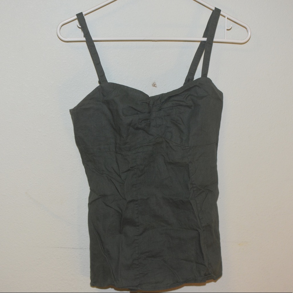 Patagonia Fitted Zip-Up Tank Top